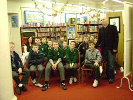 Primary School visiting Library